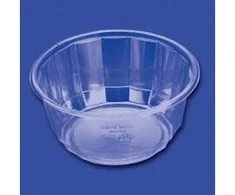 Abena Vienkartinė dubenėlis Bowl Diamond 1428 ml Ø188x87 mm RPET skaidrus, 300 vnt./kartoninėje dėžėje
