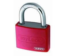 ABUS MyLock T65AL raudonas SL 5