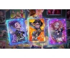 Monroe KPOP DEMON HUNTERS K-POP DEMON HUNTERS kolekciniai lipdukai, 5vnt., KPSTICKER-2026
