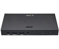 Acer Vero MST Dock M33 100W PD – Juodas EU (Retail pack) Vielinis USB 3.2 Gen 2 (3.1 Gen 2) Type-C Juoda