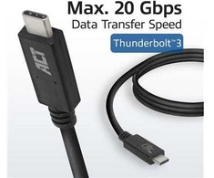 ACT USB4® 20 Gbps USB-C kabelis – 1 metras