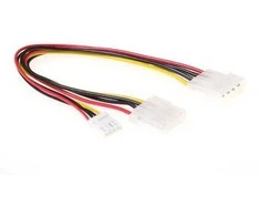 ACT AK3195 - 0,2 m - Molex (4-pin) - 4 x Molex (4-pin) - Männlich/Weiblich (AK3195)
