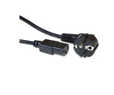 ACT „Advanced Cable Technology“ CEE 7/7 - C13 - 10,00 m 10 m CEE7/7 C13 jungties juodas maitinimo kabelis (AK5127)