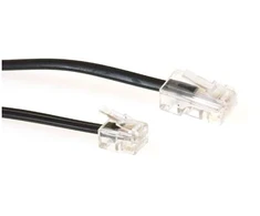 MicroConnect Modular RJ11-RJ45 2M M/M Juodas