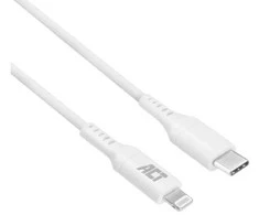 ACT USB-C į „Lightning“ įkrovimo / duomenų perdavimo laidas, 2 metrai, MFI sertifikuotas (AC3015)