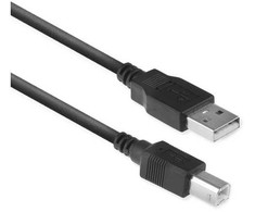 ACT AC3030 USB kabelis 1 m USB 2.0 USB A USB B juodas