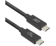 ACT USB4® 20 Gbps 240 W USB Type-C® kabelis, USB-IF sertifikuotas, 2 metrai
