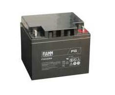 ACTEC Fiamm švino akumuliatorius 12 V / 42 Ah. Signalizacijai ir atsarginiam maitinimui su stiebu, vėliavėle, Ø 5,5 mm (plokščia geležis su skylute) - (I x P x A) 197 x 165 x 170 mm