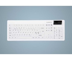 Klaviatūra Contour „Active Key AK-C8200“, laidinis, USB, baltas