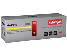 „Activejet ATK-590YN“ toneris (pakeičia „Kyocera TK-590Y Supreme“ 5000 puslapių geltonos spalvos spausdintuvui), 5000 puslapių, geltona, 1 vnt.