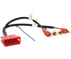 ACV 13-1445-01, ISO adapteris, Audi A2 (8Z) 1999-11-07, Audi A3 (8P) 2003-03-2006 (tik su 1 DIN radiju), Audi A3 (8L)..., Daugiaspalvis