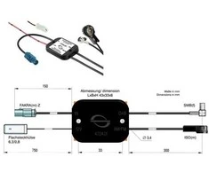 ACV Pasyvus FM ir DAB skirstytuvas