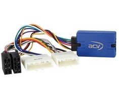 ACV Ratbetj. Audi ISO/Mini ISO/Quadlock daugialaidis stiprintuvas-RCA