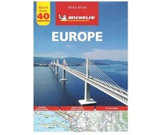 KNYGA Michelin Europe - Tourist and Motoring Atlas (A4-Spiral): Tourist &amp; Motoring Atlas A4 spiral