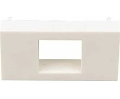 Adapteris AV FULL Keystone plokštė. 22,5 x 45 mm.