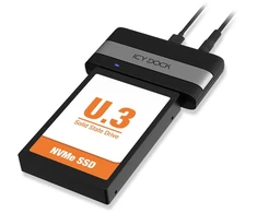 Icy Dock IcyDock USB4 į 15 mm U.2/U.3 SSD išorinis adapteris