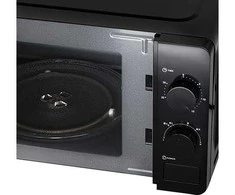 Mikrobangų krosnelė Adler | Microwave Oven | AD 6206 | Free standing | 700 W | Convection | 20 L | Juodas