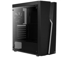 Aerocool Bolt, Midi Tower, PC, Juoda, ATX, micro ATX, Mini-ITX, Akrilas, Žaidimų