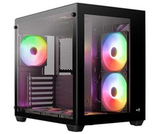 Korpusas „Aerocool AeroCool Geh Midi Dryft MicroATX/ATX/MiniITX ARGB“ (juodas)