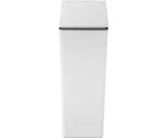 Šiukšliadėžė, EKO Morandi Touch, balta, plastikinė, 40 l