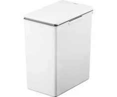 Šiukšliadėžė, EKO Morandi Touch, balta, plastikinė, 20 l