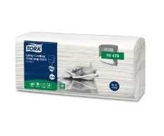 Ypač patvarios valymo šluostės Tork Premium (90479), baltos spalvos, 1 pak./90 šluosčių