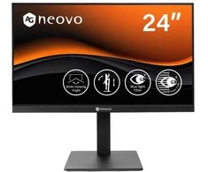 Monitorius AG Neovo LH2404, 60.5 cm (23.8"), 1920 x 1080 pikselių, Full HD, LCD, 5 ms, Juodas