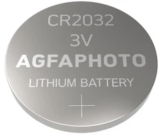 AgfaFoto 150-803203, Vienkartinė baterija, CR2032, Ličio, 3 V, 5 vnt., Sidabrinė