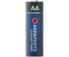 AgfaPhoto 110-859354, Single-use battery, AA, Alkaline, 1.5 V, 100 pc(s), Juodas, Mėlyna, Raudona, Baltas