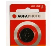 AgfaPhoto CR2016, Vienkartinė baterija, Ličio, 75 mAh