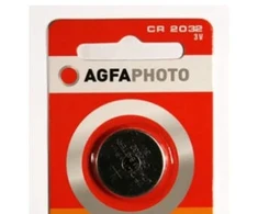 AgfaPhoto CR2032, Vienkartinė baterija, Ličio, 210 mAh