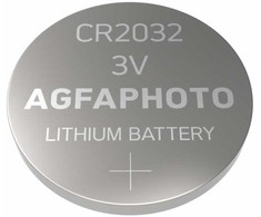 AgfaFoto 150-803203, Vienkartinė baterija, CR2032, Ličio, 3 V, 5 vnt., Sidabrinė