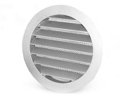 Lauko ventiliacijos grotelės ALNOR USAV-200, Ø 200 mm
