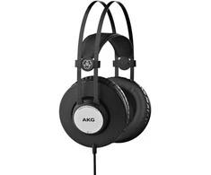 AKG K72, su laidu, 16 - 20000 Hz, Stage/Studio, 200 g, Ausinės, Juodas, Baltas