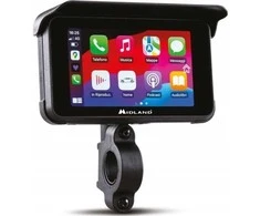 CarPlay ir Android Auto sistema motociklui Midland Bikeplay Guardian, su vaizdo registratoriumi