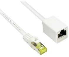Alcasa 8070VR-050W tinklo kabelis baltas 5 m Cat7 S/FTP (S-STP)