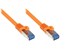 Good Connections - Patch- Cable - RJ- 45 (M) - RJ- 45 (M) - 7.5 m - pairs in metal foil (PiMf) - (Cat. 6a) - oranžinis (8060- H075O)