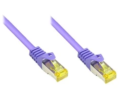 Alcasa Good Connections Geros jungtys 1,5 m Cat7 RJ-45 – 1,5 m – Cat7 – S/FTP (S-STP) – RJ-45 – RJ-45 – violetinė