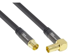 Alcasa Good Connections Gc-M2074 Smartflex TV kampinė antenos laido 3 m IEC/koaksialinė