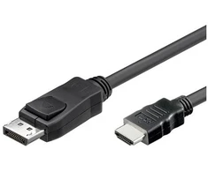 GoodConnections Kabelis Alcasa DisplayPort - HDMI 5m juoda (DP-HDMI5)