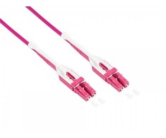Alcasa Alcasa LW-U805LC4 „InfiniBand“ / šviesolaidinis kabelis, 5 m, 2 x LC, violetinis
