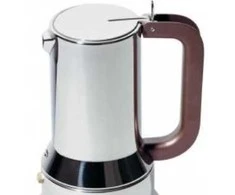 Alessi 9090, Moka kavinukas, 0.3 L, Nerūdijantis plienas, Nerūdijantis plienas, 6 cups, 125 mm