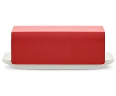 Alessi Mattina, Rectangular, Raudona, Resin, Nerūdijantis plienas, Nerūdijantis plienas, 95 mm, 210 mm