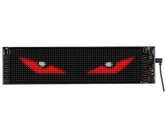 All Ride „Allride“ LED panelė „Devil Eyes“ M, 37,2 x 9,2 cm, vidutinis dydis