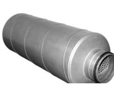 Alnor Garso slopintuvas Ø125 L=900 - izoliacija 50 mm
