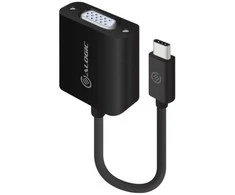 Alogic USB adapteris USB-C į VGA Juodas adapteris