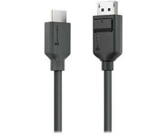 Kabelis Alogic DisplayPort – HDMI 2m juoda (EL2DPHD-02)