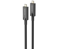 Kabelis USB Alogic 10M USB-C TO USB-C HYBRID AOC