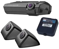 Alpine DVR-F790 vaizdo registratoriaus rinkinys su 2 šoninėmis kameromis