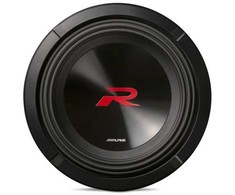 Alpine R2-W10D2 R tipo žemųjų dažnių garsiakalbis 10 colių, 2 omai